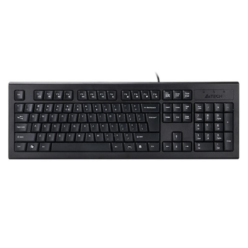 ‏⁦A4Tech⁩ لوحة مفاتيح ⁦KRS-85⁩ ⁦USB⁩ سلكية