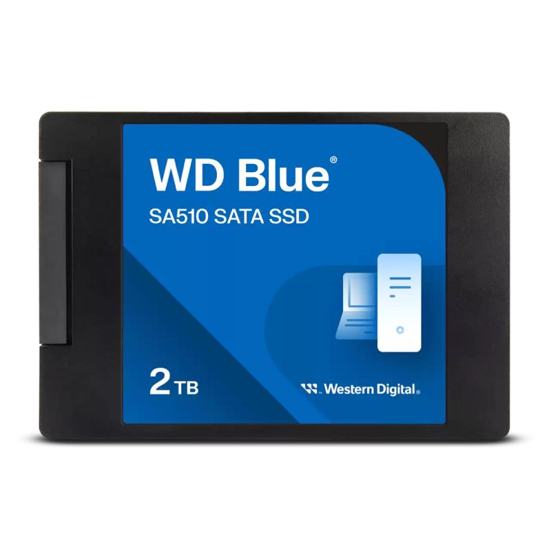 ويسترن ديجيتال SA510 هارد ديسك SSD سعة 2 تيرابايت بغطاء 2.5 بوصة/7 مم