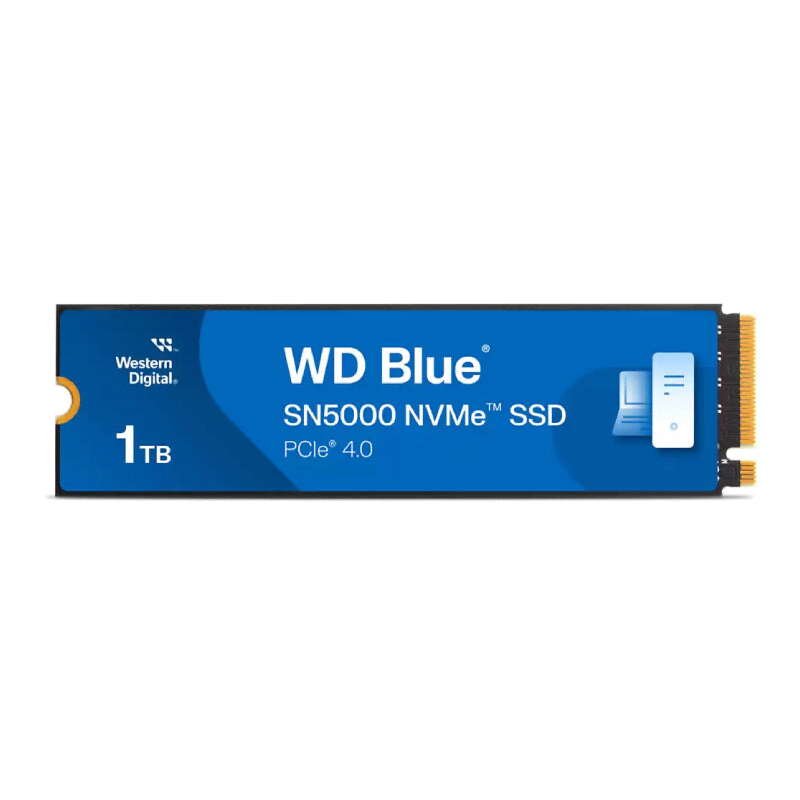 ويسترن ديجيتال هارد داخلي WD Blue SN5000 NVMe سعة 1 تيرابايت WDS100T4B0E