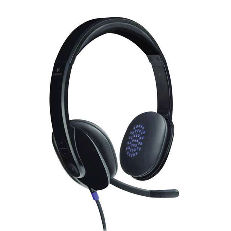 لوجيتك سماعة رأس للكمبيوتر بميكروفون H540