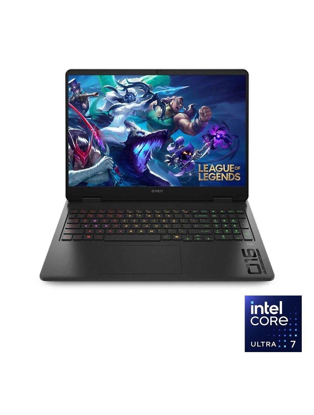لابتوب HP بمعالج Intel Core Ultra 7 255H، 24GB RAM، 1TB SSD، كارت RTX 5050، شاشة 16 بوصة 2K، ويندوز 11 – أسود