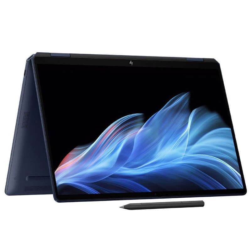 لابتوب HP OmniBook Ultra Flip AI بمعالج Intel Core Ultra 7 258V، 32GB RAM، 1TB، كارت Intel Arc، شاشة 14 بوصة 2.8K، ويندوز 11، موديل 14-fh0015ne – أزرق