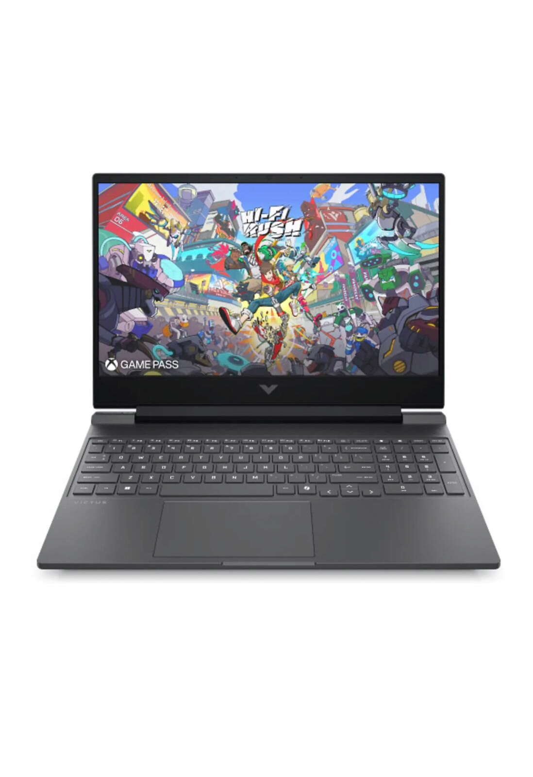 لابتوب HP Victus بمعالج Intel Core i7-13650HX، 16GB، 1TB، كارت RTX 4050، شاشة 15.6 بوصة FHD، ويندوز 11 – فضي ميكا